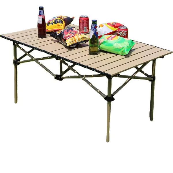 Portable Camping Table-Wooden image 1