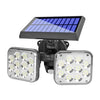 120 SMD LED Outdoor Double Head Solar Sensor Light image 1