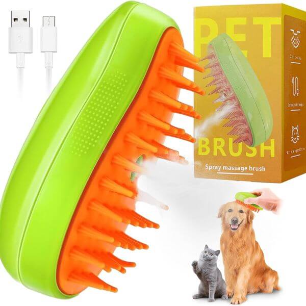 Perfect Dealz 3 in 1 Electric Steam Pet Brush