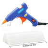5 Pcs Silicone Hot Melt Glue - Medium with glue gun and adhesive sticks for quick repairs and craft projects.
