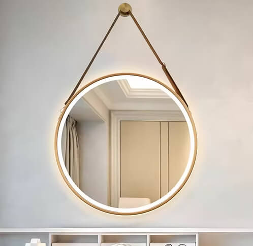 Wall-Mounted Luxury LED Mirror
