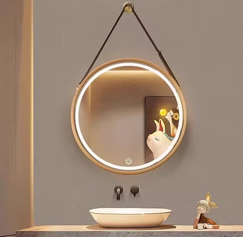 Wall-Mounted Luxury LED Mirror