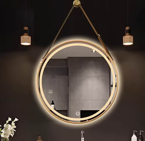 Wall-Mounted Luxury LED Mirror