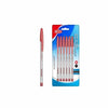 Pack of 6 Red Semi Gel Pen image 0
