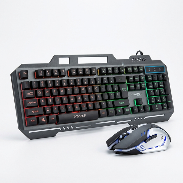LED Backlit Gaming Keyboard and Mouse Combo