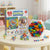 50-Piece Creative Building Set with colorful suction cup pieces for imaginative play and hands-on construction.