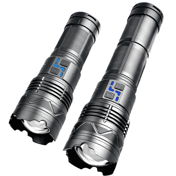 Perfect Dealz Tactical LED Flashlight with USB Charging