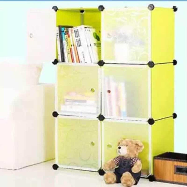 Perfect Dealz 6 Piece Cube Storage Organizer