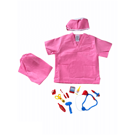 Nurse Doctor Costume For Kids image 1
