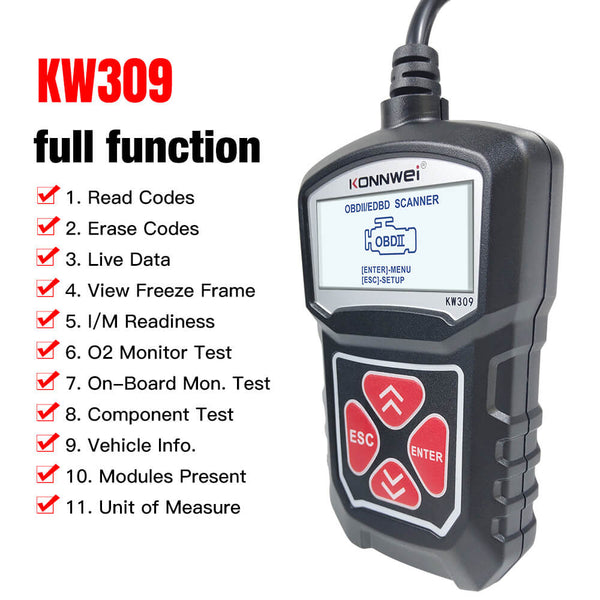 KW310 Diagnostic Scan Tool image 4
