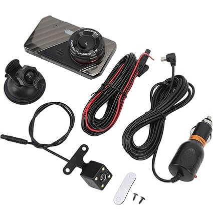 Perfect Dealz Dual Lens Car DVR Dash Cam Recorder