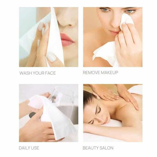 Perfect Dealz 60 PCS Portable Multi-purpose Cotton Disposable Face Towel