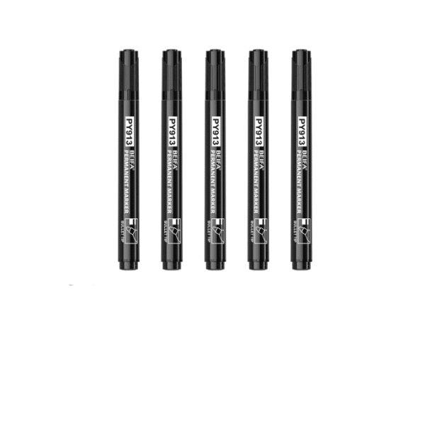 Perfect Dealz Black Fine-Tip Permanent Marker