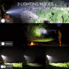 Perfect Dealz Rechargeable LED 5 Modes Waterproof Flashlight