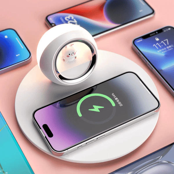 Creative 2-in-1 Wireless Charger & Night Light image 6