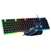 Perfect Dealz Metal Panel Illuminated Keyboard and Mouse Gaming Set