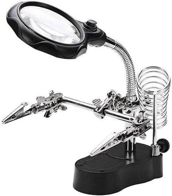 5 LED Auxiliary Clip Magnifier AC/DC Interchangeable image 6