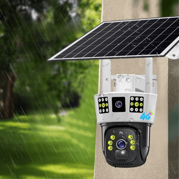 Perfect Dealz 4K PTZ 4G Solar Powered CCTV Security Camera