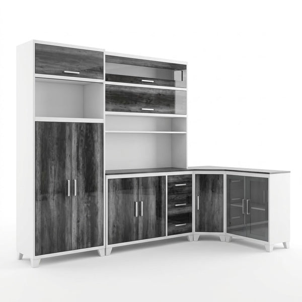 Modular Corner Kitchen Cabinet Storage Unit
