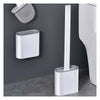 Silicone Toilet Brush With Toilet Brush Holder image 2
