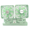 Perfect Dealz Desktop Rotatable Double Solar Charging Fan
