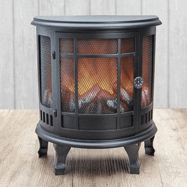 Mini LED Decorative Tabletop Fireplace Lantern image 0