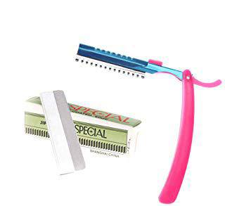 Perfect Dealz Single Edge Shaving Razor with 10 Blades Refills