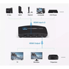 3-Port HDMI 2.1 Switch & Cable showcasing multiple HDMI inputs and outputs for connecting devices to a single display.