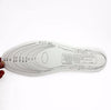 White outline of Memory Foam Shoe Insoles showing detailed measurements and contours for comfort and fit.