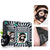 Bamboo Charcoal Tearing Black Mask packaging and application showing effects on skin, promoting deep cleansing and rejuvenation.