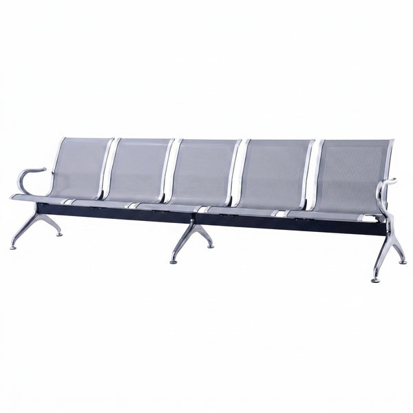 Heavy-Duty Stainless Steel Public Seating Bench designed for durability and high-traffic environments.