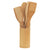 5-Piece Bamboo Kitchen Cooking Utensil Holder