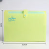 A4 Expanding Document File with 12 Pockets and Snap Closure