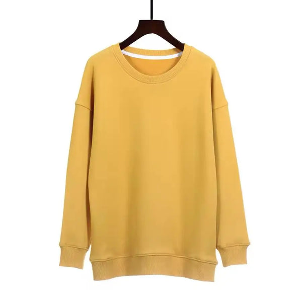 Custom Printing Men Tie Dye Sweatshirt in vibrant yellow, perfect for casual wear and layering.