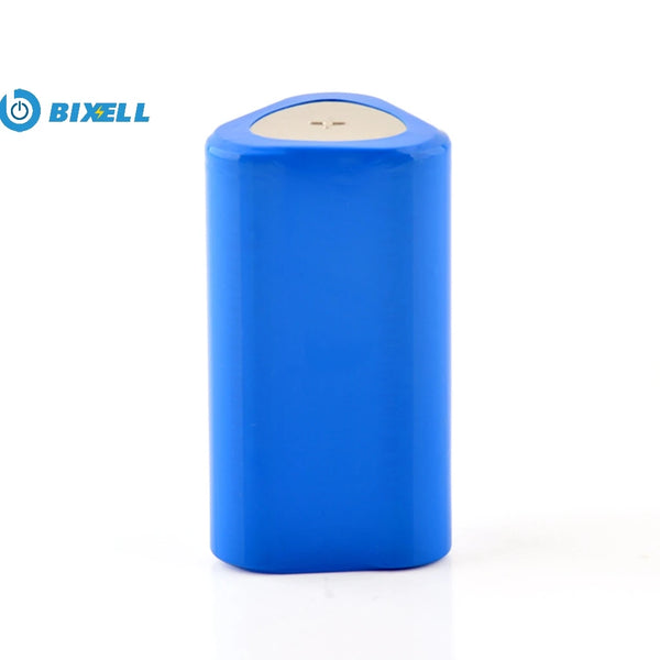BL-21700 Rechargeable 18650 Lithium Battery in blue color, ideal for powering portable devices.
