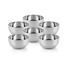 Polished Stainless Steel Travel Bowl