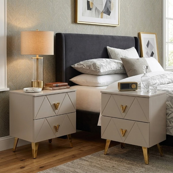 Modern Bedside Table Bedroom Storage Unit