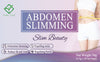 Abdominal Slimming Tea packaging promoting natural weight management and digestive health with herbal ingredients.