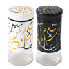 Refillable Glass Salt and Pepper Shakers Set