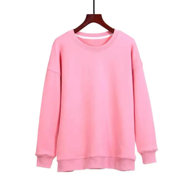 Custom Printing Men Tie Dye Sweatshirt in pink hanging on a wooden hanger.