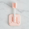 Adjustable 360 Rotary Shower Holder Nail-free b
