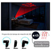 Digital Alarm Clock Projector LED RGB Display