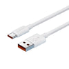 1M 120W 6A Type-C USB-C Cable with USB-A and USB-C connectors for fast charging and data transfer.
