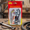 Bicycle Tyre Repair Kit featuring essential tools for emergency repairs, ideal for cyclists on the go.