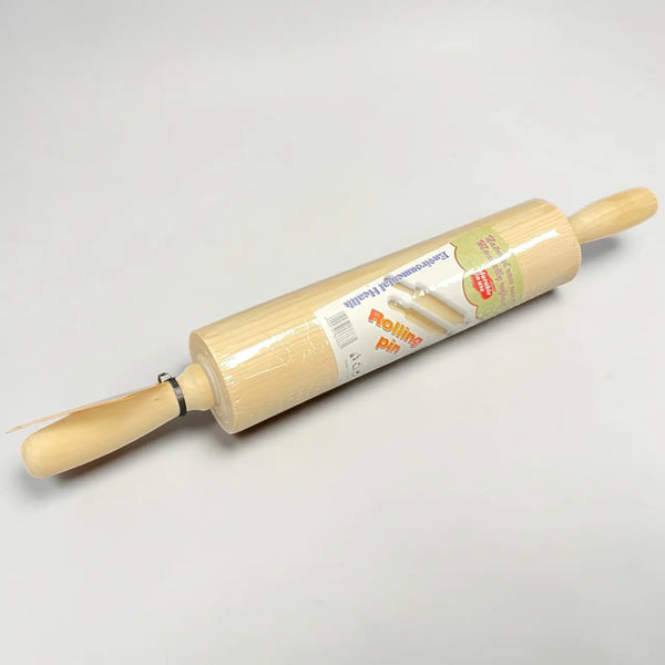 Wooden Rolling Pin for professional home baking and pastry, showcasing classic design and durable craftsmanship.