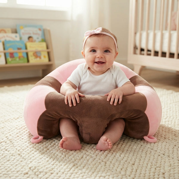 Baby Plush Support Seat - Cozy & Secure Support for Babies