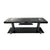 Perfect Dealz Black Glass TV Stand with Modern Design