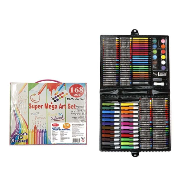 Watercolour Marker Set – 168 Piece Creative Drawing Kit