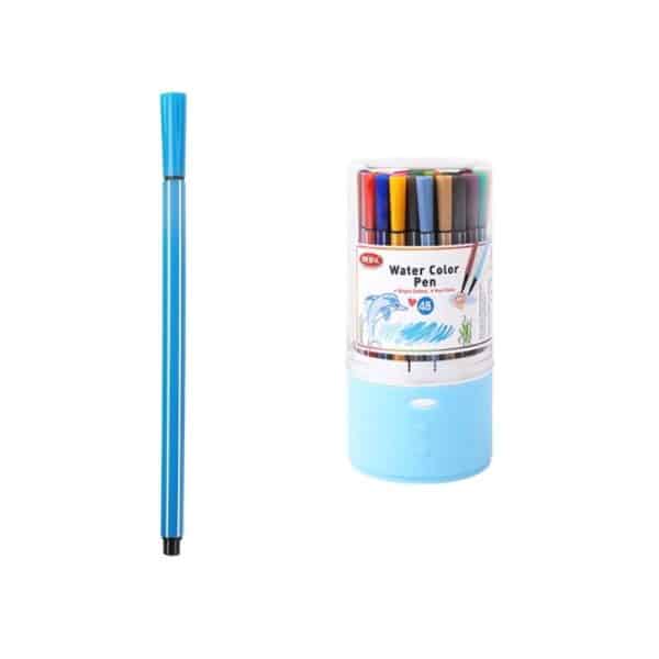 Portable Watercolour Pen Set48 Colours in Handy Container