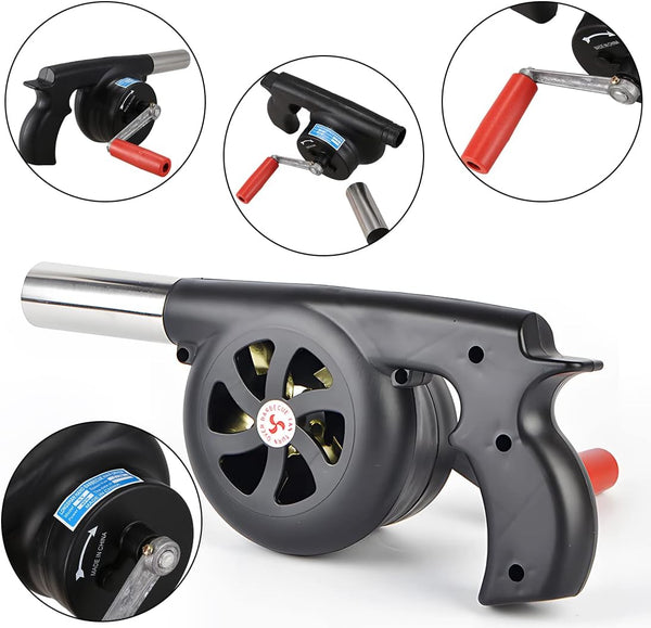 Hand Crank BBQ Fire Blower